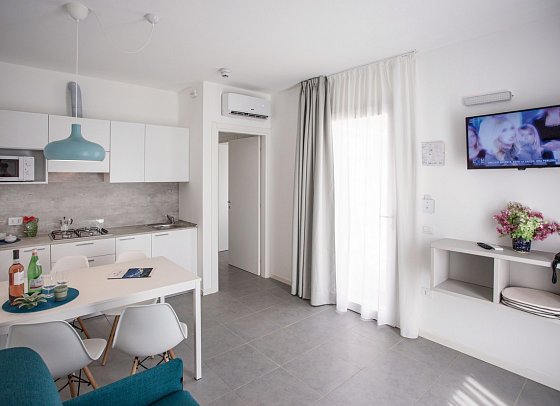 Sisan Family Resort - Wohnbeispiel Appartement 2 Schlafzimmer (Zimmercodierungen OB1 & OB2)