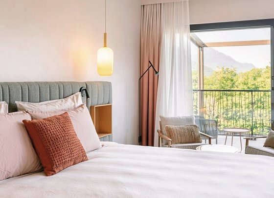 A-ROSA Gardasee - Wohnbeispiel Doppelzimmer Superior Naturblick (Zimmercodierung D1L)