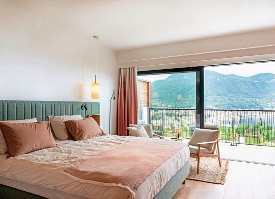 A-ROSA Gardasee - Wohnbeispiel Doppelzimmer Superior Seeblick (Zimmercodierung D1I)