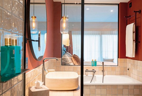 A-ROSA Gardasee - Wohnbeispiel Doppelzimmer Superior Seeblick (Zimmercodierungen D1I, D2I & D3I)