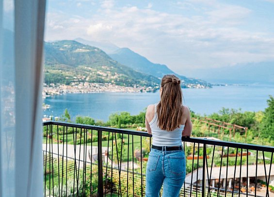 A-ROSA Gardasee - Wohnbeispiel Doppelzimmer Superior Seeblick (Zimmercodierungen D1I, D2I & D3I)
