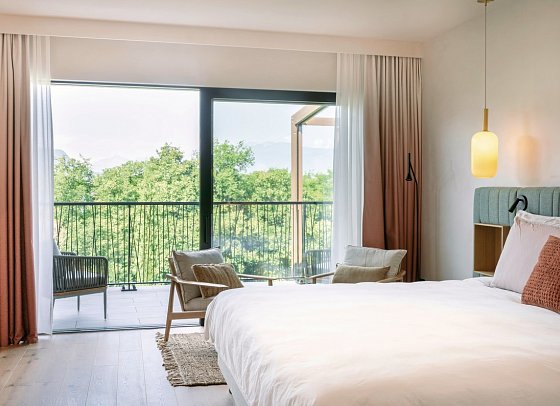 A-ROSA Gardasee - Wohnbeispiel Doppelzimmer Superior Naturblick (Zimmercodierung D1L)