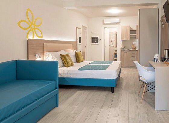 Sentido Lago di Garda Premium Village - Wohnbeispiel Studio Comfort Hillside (Zimmercodierung SB1)