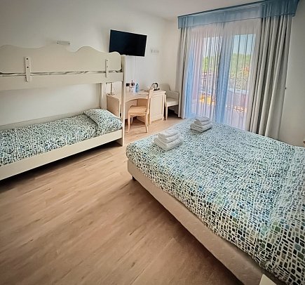 Bella Italia - Wohnbeispiel Vierbettzimmer (Zimmercodierung RB1)