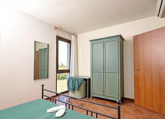 Residence Eden - Wohnbeispiel Appartement 1 Schlafzimmer (Zimmercodierung AB2)