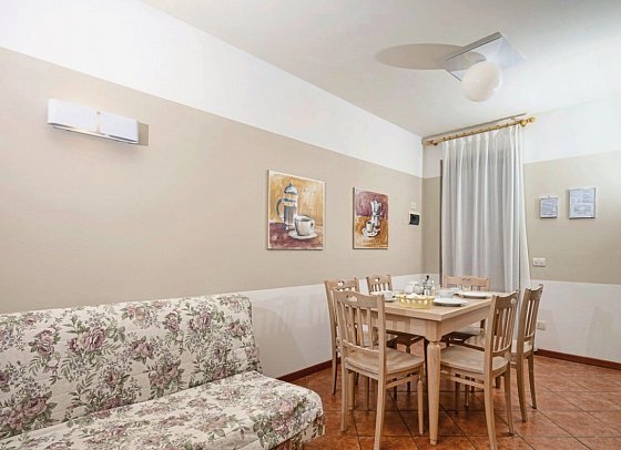 Residence Eden - Wohnbeispiel Appartement 2 Schlafzimmer (Zimmercodierung OB1)