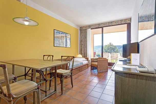 Poiano Garda Resort - Poiano Apartments - Wohnbeispiel Appartement 2 Schlafzimmer (Zimmercodierung OB1)