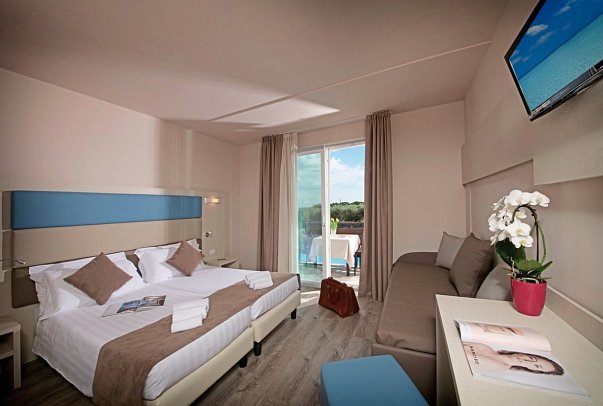 Hotel Splendid Sole - Wohnbeispiel Doppelzimmer Superior (Zimmercodierung DS1)