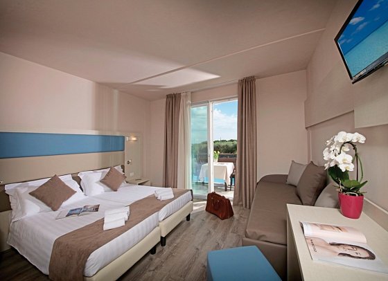 Hotel Splendid Sole - Wohnbeispiel Doppelzimmer Superior (Zimmercodierung DS1)