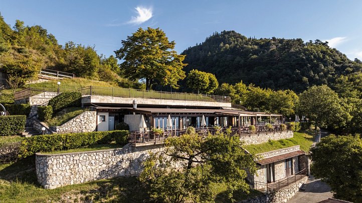 Hotel La Rotonda - Außenansicht Hotelrestaurant