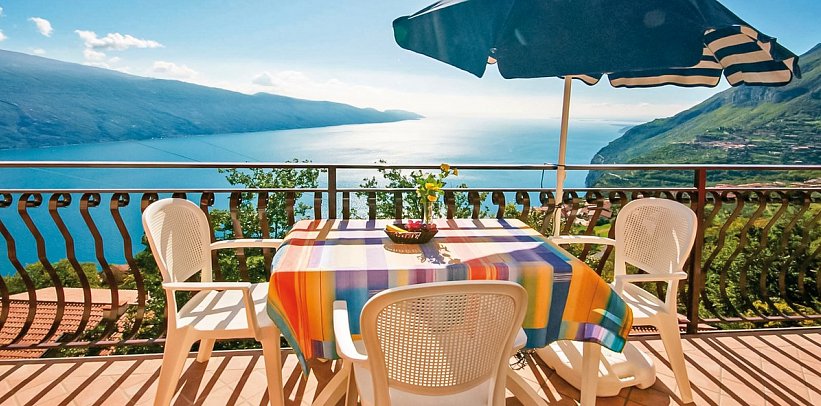 Residence La Rotonda - Wohnbeispiel Appartement 2 Schlafzimmer Seeblick (Zimmercodierung OBI)