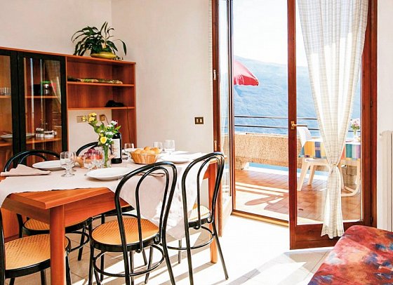 Residence La Rotonda - Wohnbeispiel Appartement 1 Schlafzimmer Seeblick (Zimmercodierung A1I)