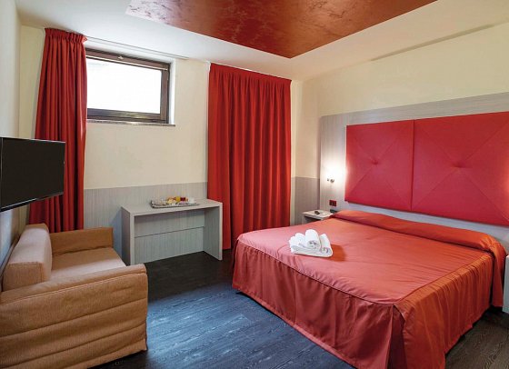 Hotel Sole Malcesine - Wohnbeispiel Doppelzimmer Economy (Zimmercodierungen DE1 & DB1)
