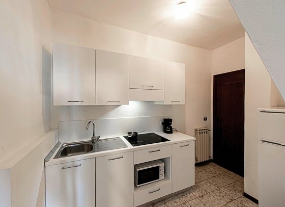Residence Oasi - Wohnbeispiel Appartement 1 Schlafzimmer (Zimmercodierungen AB1 & AB2)