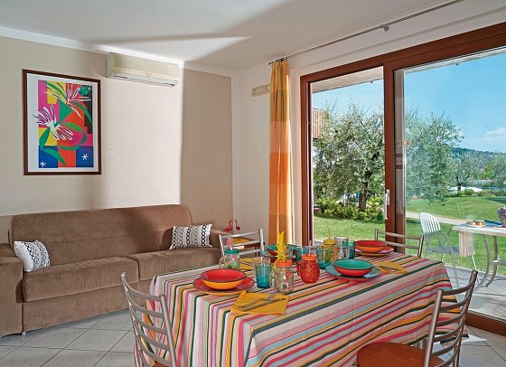 Residence Onda Blu - Wohnbeispiel Appartement (Zimmercodierungen AB1 & OB1)