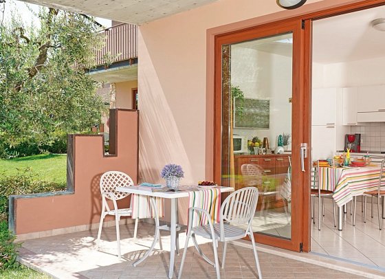 Residence Onda Blu - Wohnbeispiel Appartement (Zimmercodierungen AB1 & OB1)
