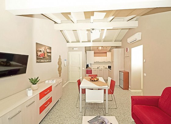Residence Onda Blu - Wohnbeispiel Appartement 2 Schlafzimmer Superior (Zimmercodierung OS1)
