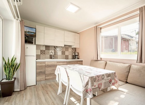 Residence Onda Blu - Wohnbeispiel Mobilheim Suite Living Deluxe (Zimmercodierung AD1)