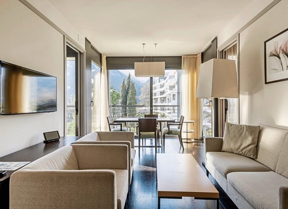 Du Lac et Du Parc Grand Resort - Wohnbeispiel Suite Murialdo Elite (Zimmercodierung WBG)
