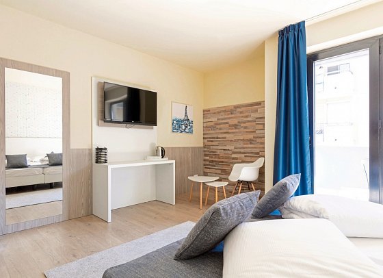 Arco Smart Hotel - Wohnbeispiel Doppelzimmer Superior (Zimmercodierung DS1)