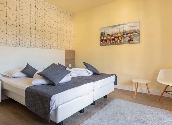 Arco Smart Hotel - Wohnbeispiel Doppelzimmer Superior (Zimmercodierungen DB8 & FB8)