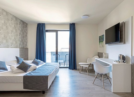 Arco Smart Hotel - Wohnbeispiel Familienzimmer (Zimmercodierungen FB1 & FB2)