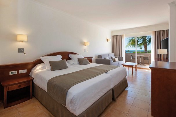 Valentín Sancti Petri Spa - Wohnbeispiel Doppelzimmer Superior seitl. Meerblick (Zimmercodierung DSN)