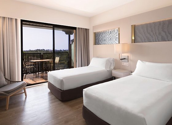 DoubleTree by Hilton Islantilla Beach Golf Resort - Wohnbeispiel Doppelzimmer (Zimmercodierungen DB1, D1E, D2E, D3E & D4E)
