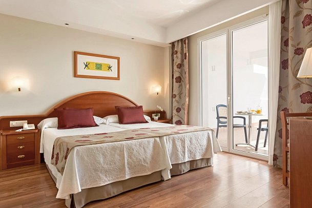 Hipotels Flamenco Conil - Wohnbeispiel Doppelzimmer Standard (Zimmercodierungen DG1 & DP1)