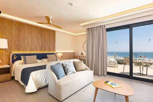 Hipotels Barrosa Palace Wellness & Spa - Wohnbeispiel Juniorsuite Meerblick Typ Serenity (Zimmercodierung JBM)