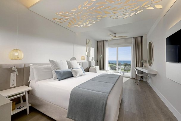 Amàre Beach Hotel Sancti Petri - Wohnbeispiel Doppelzimmer Meerblick (Zimmercodierung DBM)