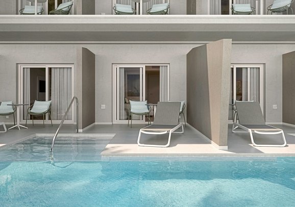 Amàre Beach Hotel Sancti Petri - Wbsp. Doppelzimmer Swim-Out Oh Là Là The One (Zimmercodierung DBQ)