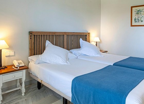 Hotel Playa de la Luz - Wohnbeispiel Doppelzimmer Terrasse (Zimmercodierung TB1)