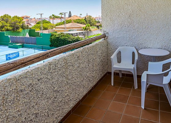 Hotel Playa de la Luz - Balkonbeispiel Doppelzimmer Terrasse (Zimmercodierung TB1)