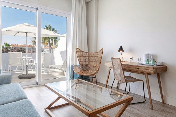 Hotel Playa de la Luz - Wohnbeispiel Studio (Zimmercodierung SB1)