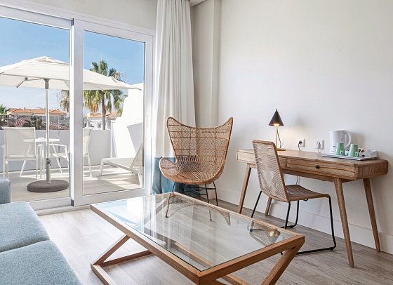 Hotel Playa de la Luz - Wohnbeispiel Studio (Zimmercodierung SB1)