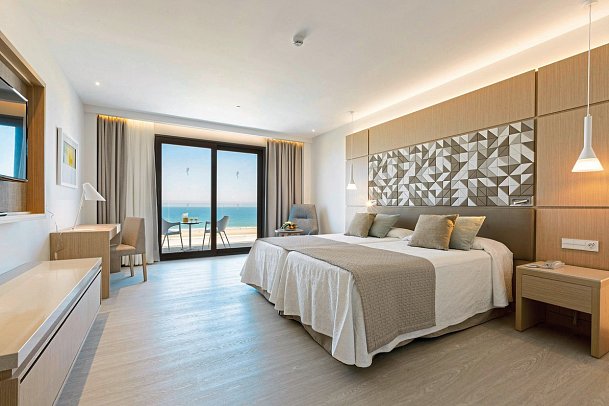 Hipotels Barrosa Park - Wohnbeispiel Doppelzimmer Meerblick (Zimmercodierung DBM)