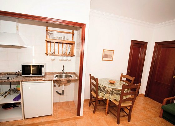Hotel Diufain - Wohnbeispiel Appartement (Zimmercodierungen AB1, AB2 & AB3)