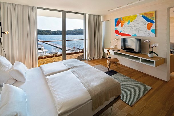D-Resort Sibenik - Wohnbeispiel Premium Suite Sea View (Zimmercodierung WMM)