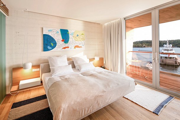 D-Resort Sibenik - Wohnbeispiel Deluxe Sea View (Zimmercodierung DDM)
