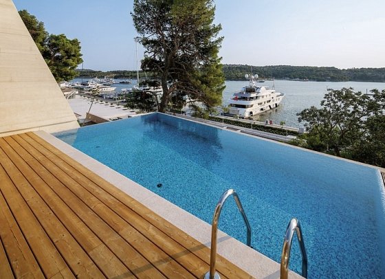 D-Resort Sibenik - Beispiel Privatpool Villa Sea View (Zimmercodierung VBM)