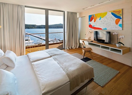 D-Resort Sibenik - Wohnbeispiel Premium Suite Sea View (Zimmercodierung WMM)
