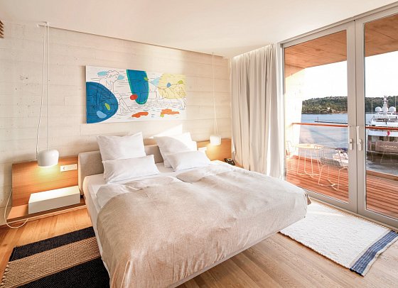 D-Resort Sibenik - Wohnbeispiel Deluxe Sea View (Zimmercodierung DDM)