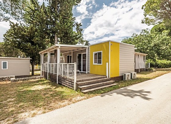 Zaton Holiday Resort Mobilheime - Wohnbeispiel Premium Drei-Zimmer-Camping Home 6+1 (Zimmercodierung CM1)