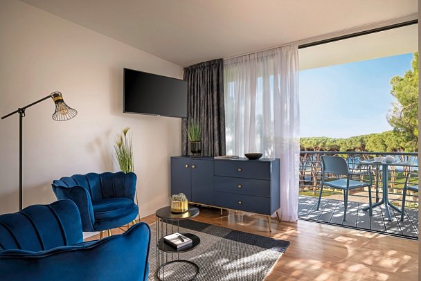 Falkensteiner Hotel Adriana - Wohnbeispiel Doppelzimmer Superior Meerseite (Zimmercodierung DSC)