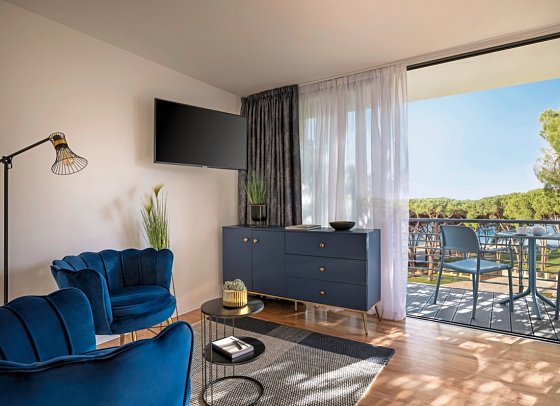 Falkensteiner Hotel Adriana - Wohnbeispiel Doppelzimmer Superior Meerseite (Zimmercodierung DSC)