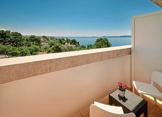 Pinija - Beispiel Balkon Doppelzimmer Klassik Balkon (Zimmercodierung DB2)