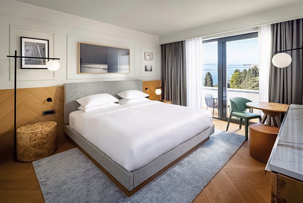 Hyatt Regency Zadar - Wohnbeispiel Doppelzimmer Deluxe Meerblick (Zimmercodierung DDM)