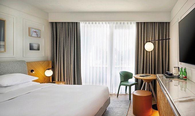 Hyatt Regency Zadar - Wohnbeispiel Doppelzimme Deluxe (Zimmercodierung DD1)