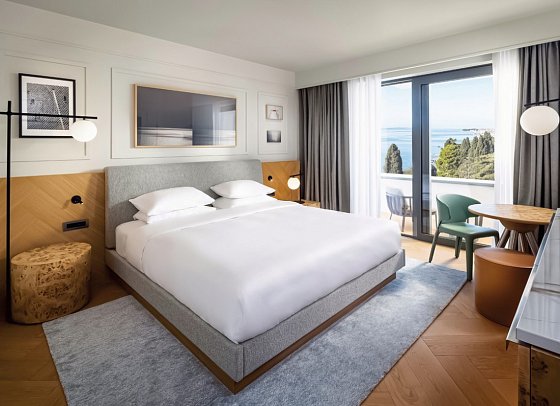 Hyatt Regency Zadar - Wohnbeispiel Doppelzimmer Deluxe Meerblick (Zimmercodierung DDM)